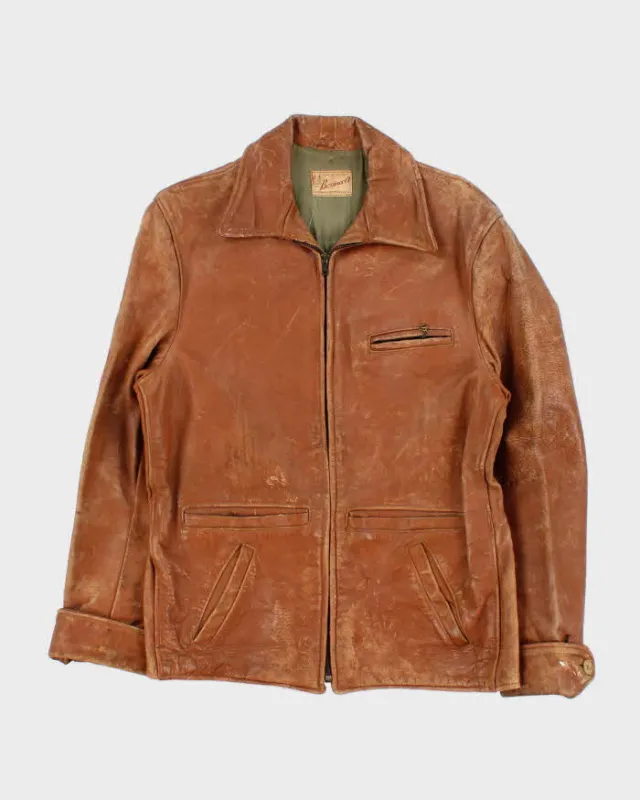 Vintage 1940s Bormcolt By Borman Sportswear Ponyhide Leather Jacket - L sold by Rokit