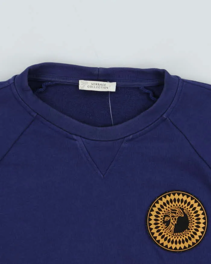 Versace Collection Rubber Medusa Crest Crewneck Sweatshirt - XXL sold by Rokit product image thumbnail 3