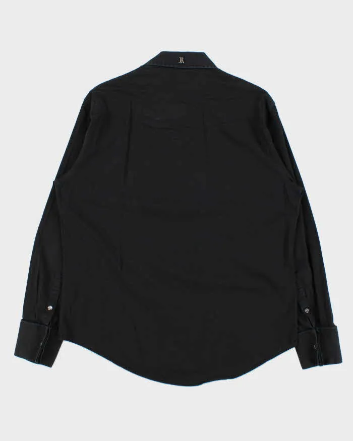 Vintage Y2K 00s RockerRoll Cowboy Gothic Western Long Sleeve Shirt - L sold by Rokit product image thumbnail 2