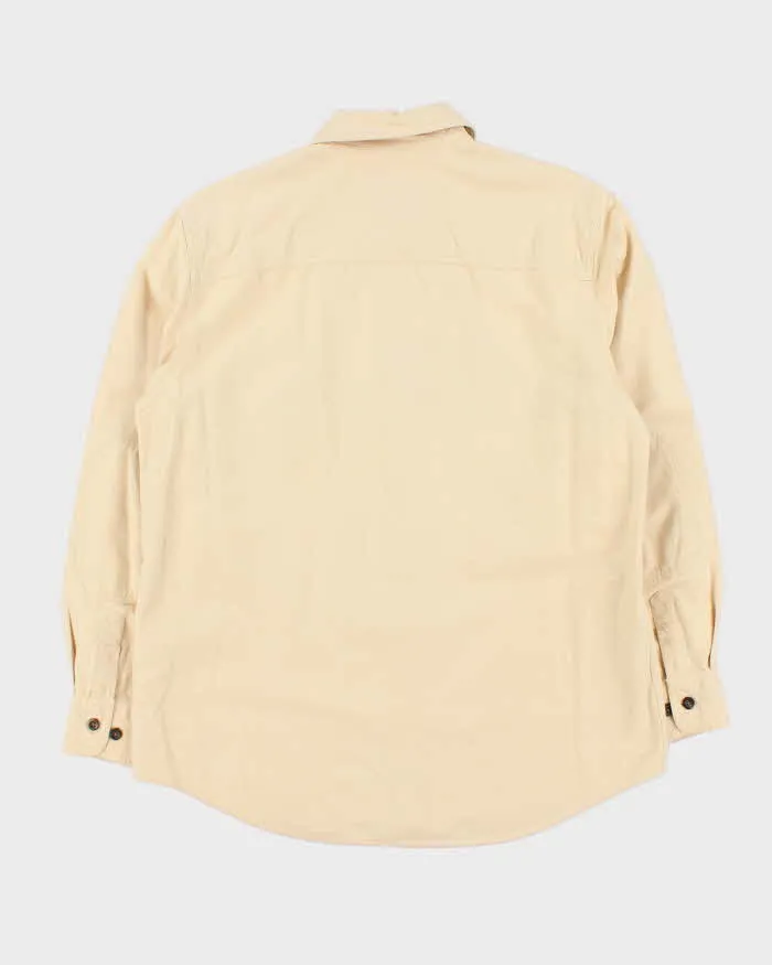 Vintage 00s Eddie Bauer Cream Over-Shirt - M sold by Rokit product image thumbnail 2