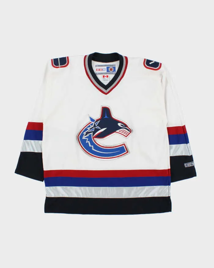 Vintage 1990s CCM Vancouver Canucks NHL Jersey - L sold by Rokit