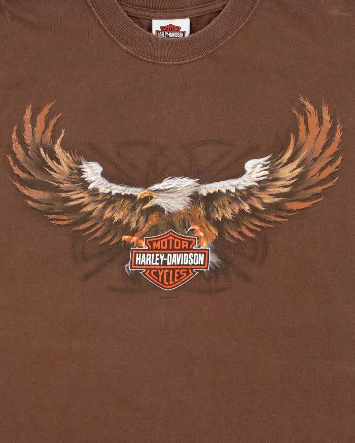 Vintage 00s Harley Davidson Hanes Beefy Crewneck T-Shirt - XL sold by Rokit product image thumbnail 4