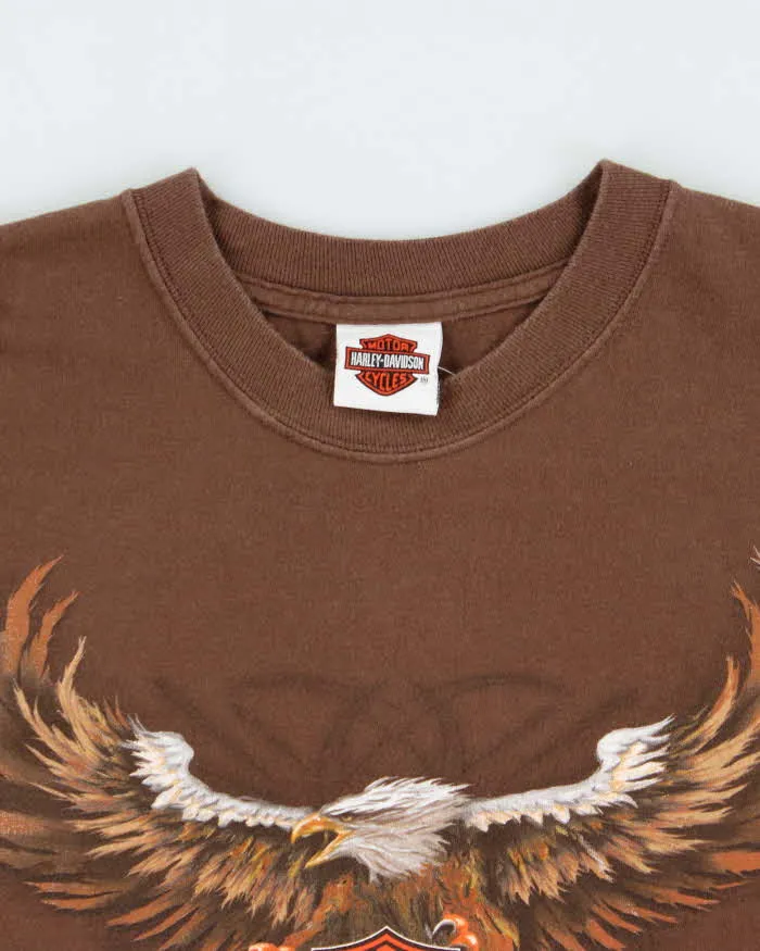 Vintage 00s Harley Davidson Hanes Beefy Crewneck T-Shirt - XL sold by Rokit product image thumbnail 3