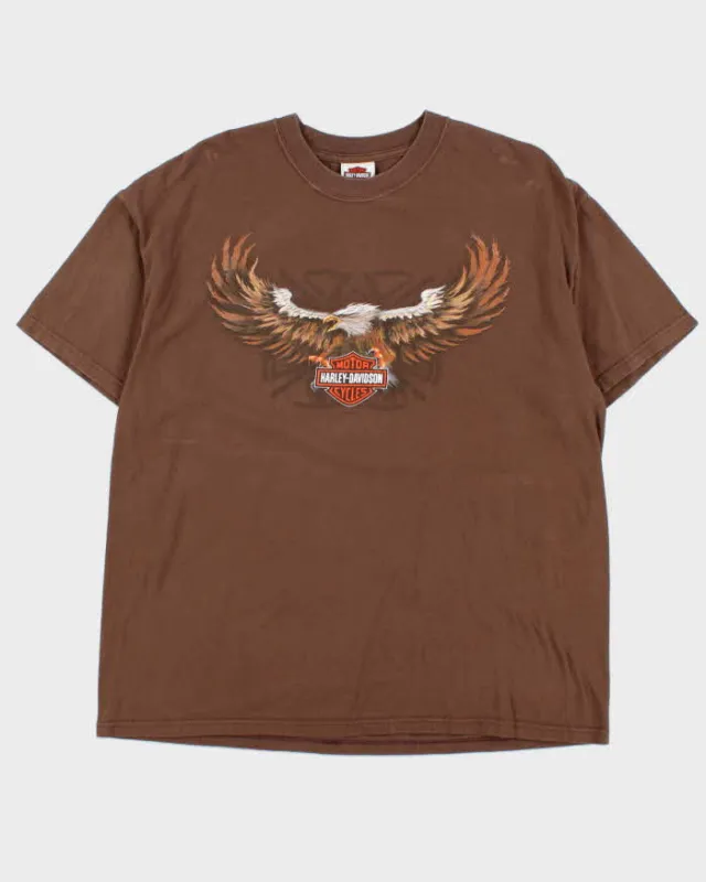 Vintage 00s Harley Davidson Hanes Beefy Crewneck T-Shirt - XL sold by Rokit