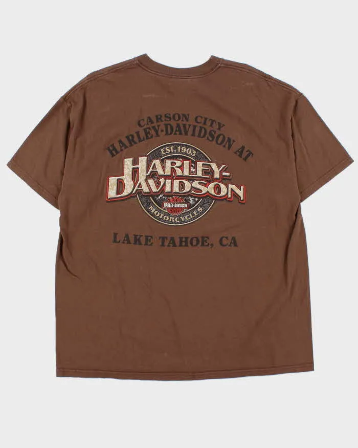 Vintage 00s Harley Davidson Hanes Beefy Crewneck T-Shirt - XL sold by Rokit product image thumbnail 2