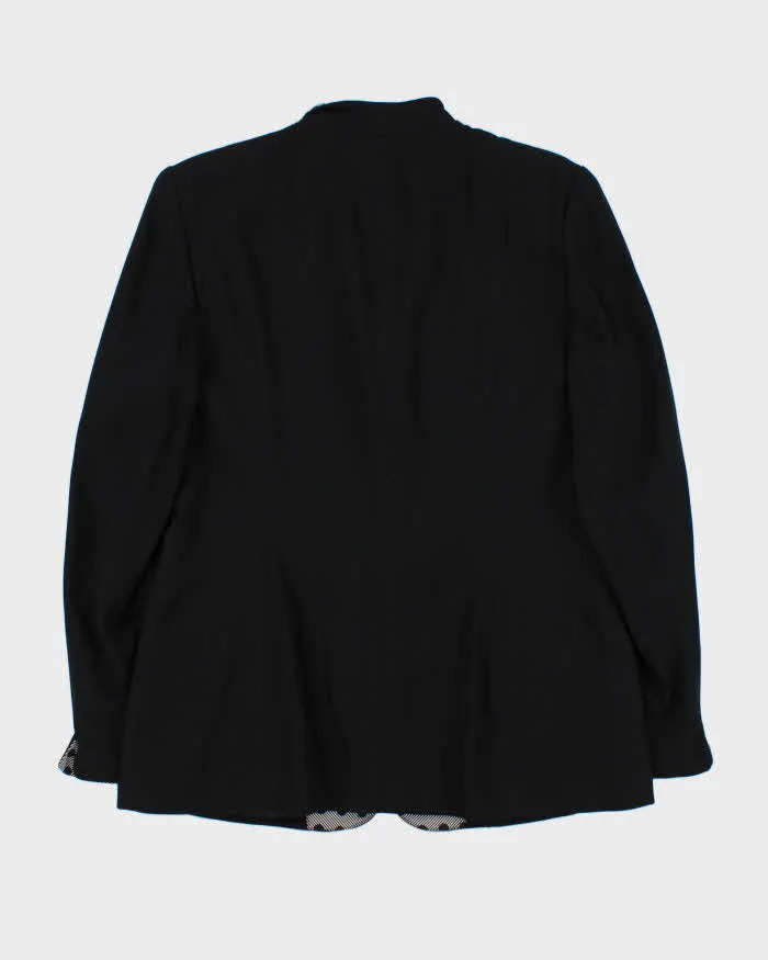 Vintage 1980s Black Christian Dior Polka Dot Oversized Women's Blazer - XL sold by Rokit product image thumbnail 2