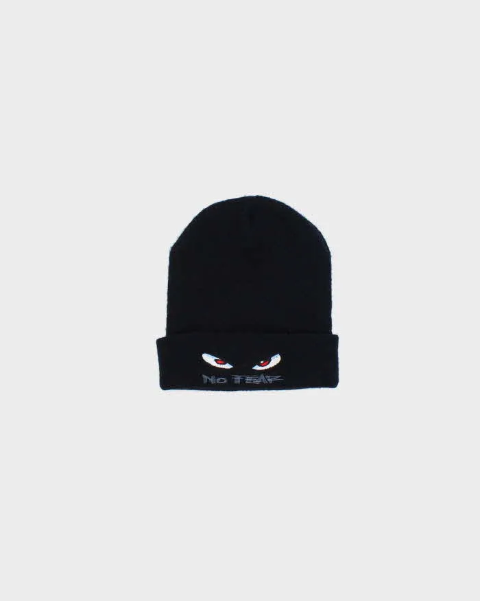 Vintage Y2K 00s No Fear Black Beanie - One Size sold by Rokit