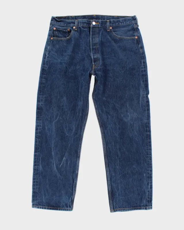 Men's Vintage Levi's 501 Dark Wash Jeans - W36 L27 sold by Rokit