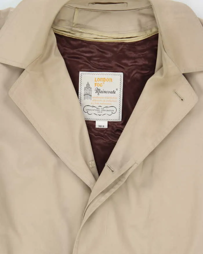 Vintage 1980s London Fog Beige Wool Insulated Oversized Weatherproof Mac - M sold by Rokit product image thumbnail 3