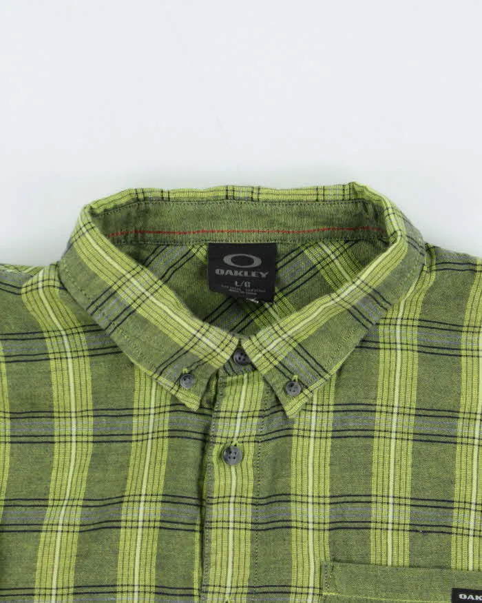 Vintage 00s Oakley Check Long Sleeve Shirt - L sold by Rokit product image thumbnail 3