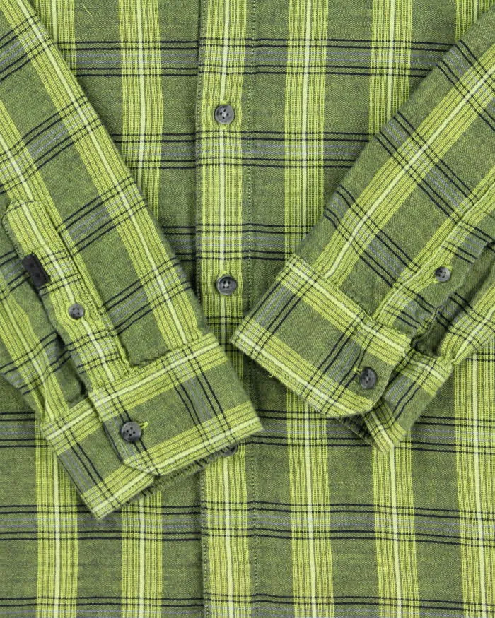 Vintage 00s Oakley Check Long Sleeve Shirt - L sold by Rokit product image thumbnail 5