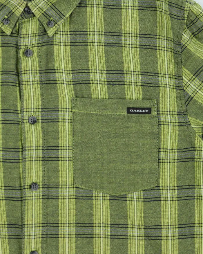 Vintage 00s Oakley Check Long Sleeve Shirt - L sold by Rokit product image thumbnail 4
