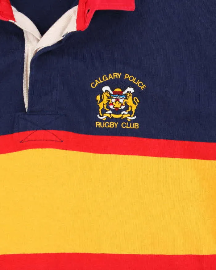 Vintage 1990s Barbarian Rugby Wear Calgary Police RC Rugby Shirt - XL sold by Rokit product image thumbnail 4