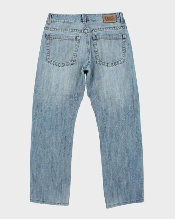Vintage Y2K 00s D&G Straight Leg Denim Jeans - W32 L28 sold by Rokit product image thumbnail 2