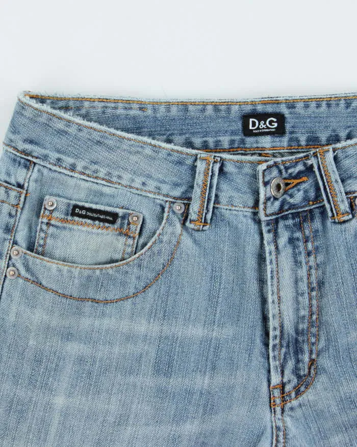 Vintage Y2K 00s D&G Straight Leg Denim Jeans - W32 L28 sold by Rokit product image thumbnail 4