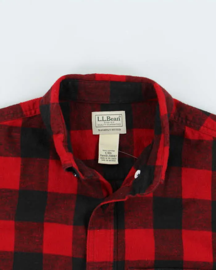 Vintage 00s L.L.Bean Flannel Shirt - S sold by Rokit product image thumbnail 3