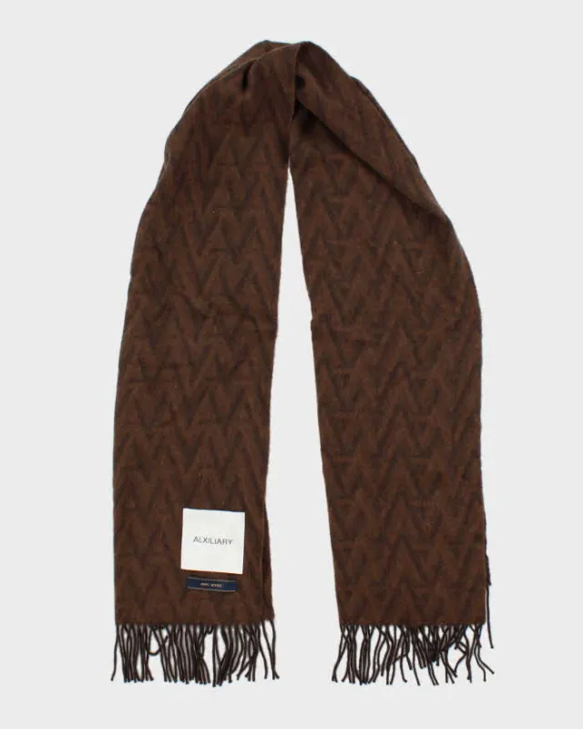 Vintage Alxiliary Wool Scarf made by Rokit