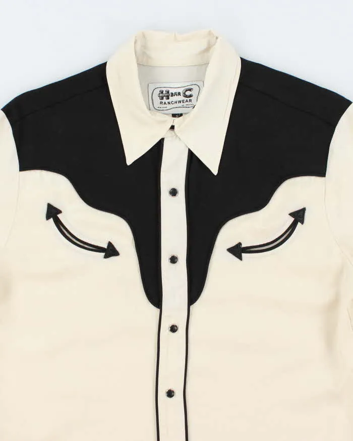 Vintage 90's H Bar C Ranchwear Long Sleeve Western Style Shirt - S sold by Rokit product image thumbnail 3