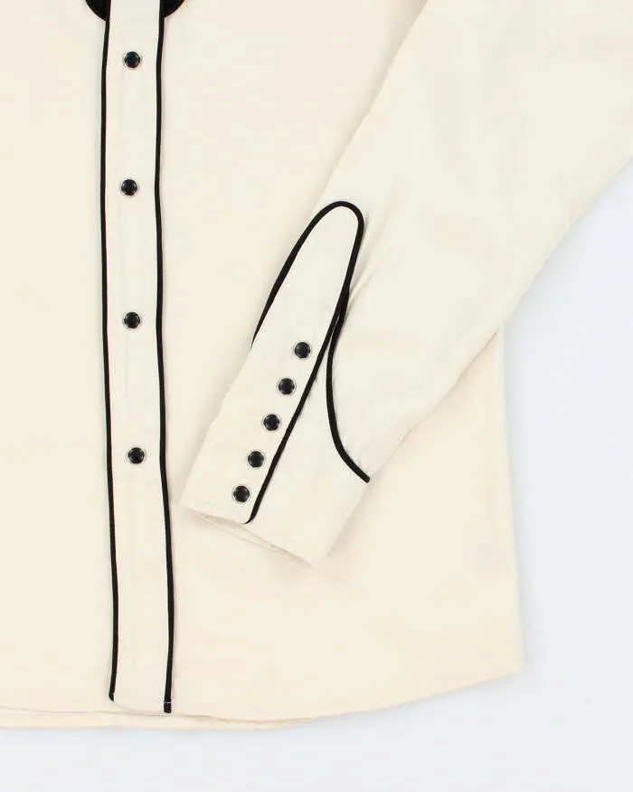 Vintage 90's H Bar C Ranchwear Long Sleeve Western Style Shirt - S sold by Rokit product image thumbnail 4