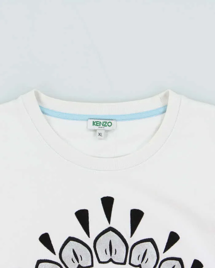 Vintage Kenzo Eye Embroidered Women's Crewneck Sweatshirt - XL sold by Rokit product image thumbnail 3