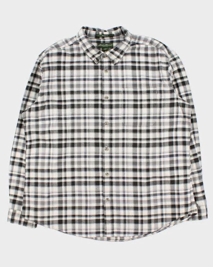 Vintage Eddie Bauer Long Sleeve Flannel Shirt - XL sold by Rokit