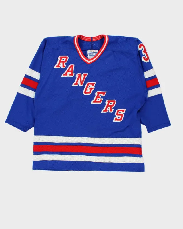 Vintage 1980s CCM Cosby New York Rangers Jersey - L sold by Rokit