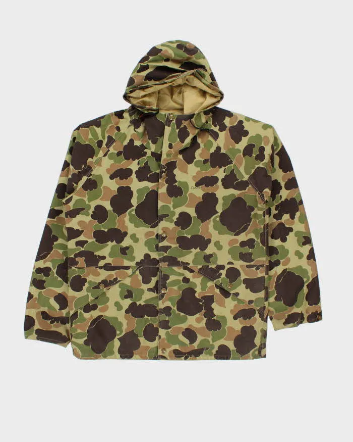Vintage 1990s Cabela's Camouflage Gore-Tex Made In U.S.A Hooded Jacket - L sold by Rokit