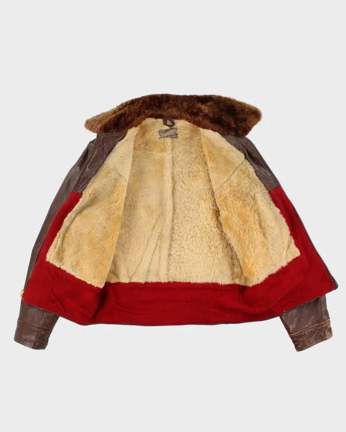Vintage 1960s The Lambliner Shearling Leather Biker Jacket - M sold by Rokit product image thumbnail 5