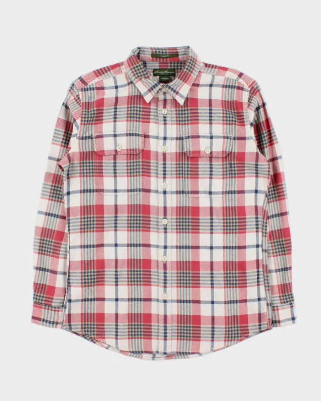 Vintage Eddie Bauer Classic Fit Oversized Flannel Shirt - M sold by Rokit