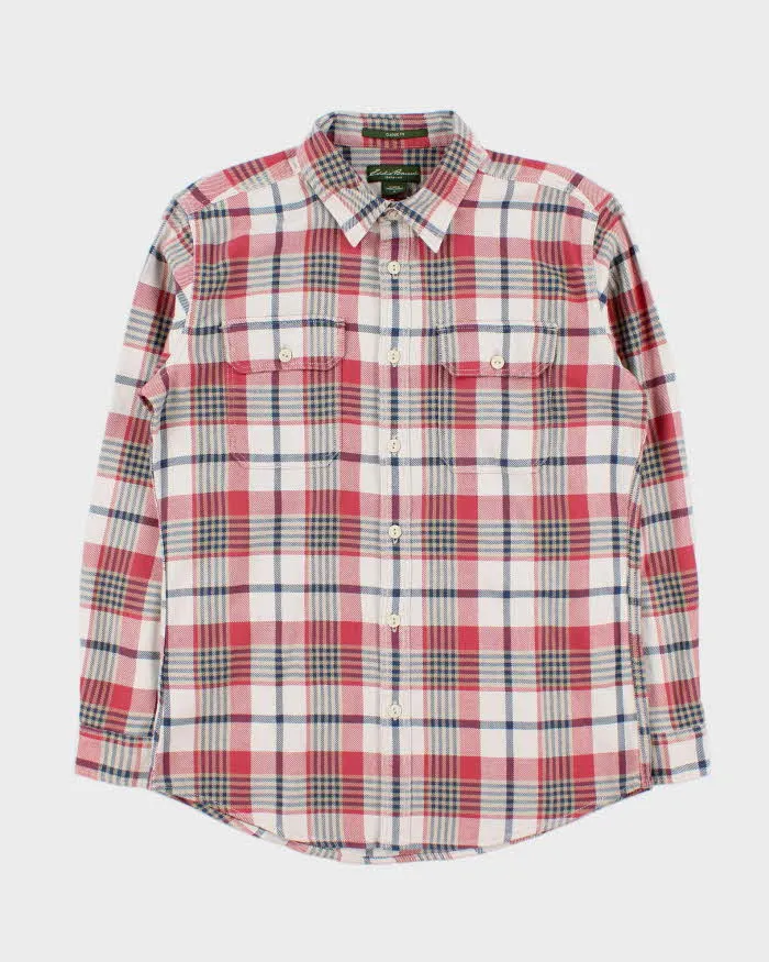 Vintage Eddie Bauer Classic Fit Oversized Flannel Shirt - M sold by Rokit