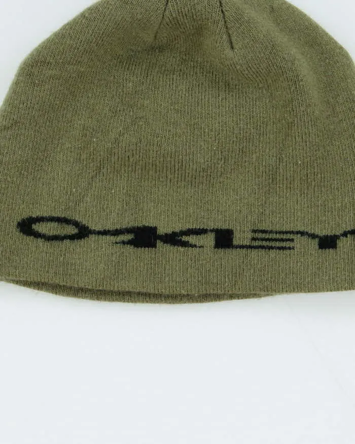 Vintage Khaki Oakley Skull Cap Beanie - One Size sold by Rokit product image thumbnail 3