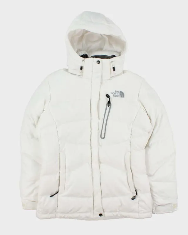 Vintage 2000s Women's White The North Face Summit 900 Hooded Goose Down Puffer Jacket - S sold by Rokit