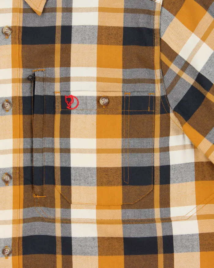 Vintage Fjall Raven Check Flannel Shirt - L sold by Rokit product image thumbnail 4