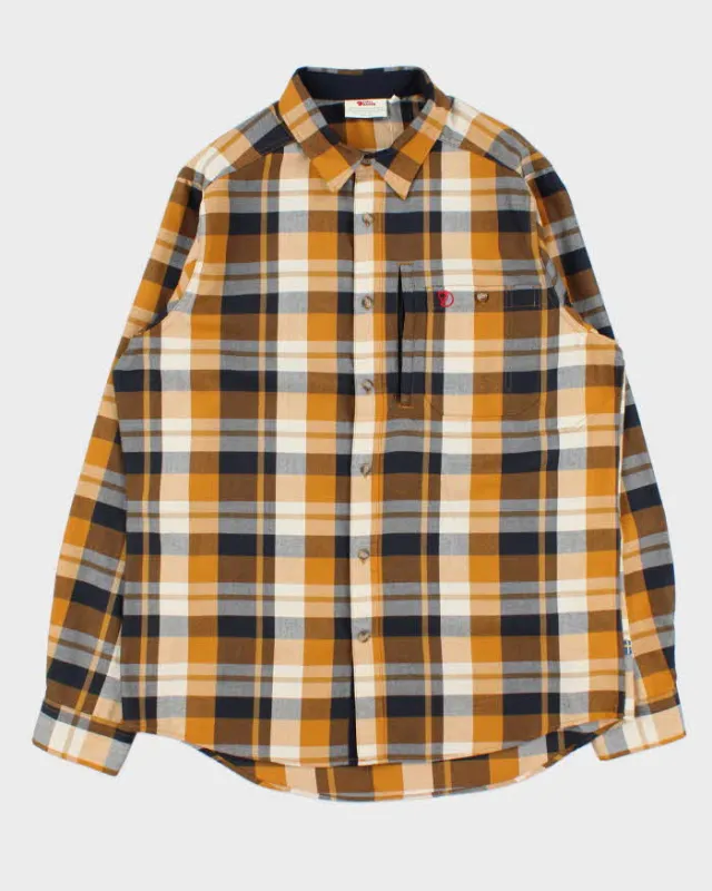Vintage Fjall Raven Check Flannel Shirt - L made by Fjallraven