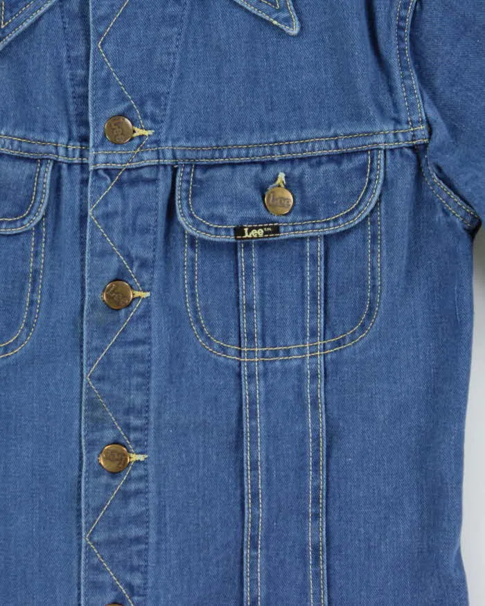 Vintage 70s Lee Lightweight Denim Jacket - S sold by Rokit product image thumbnail 4