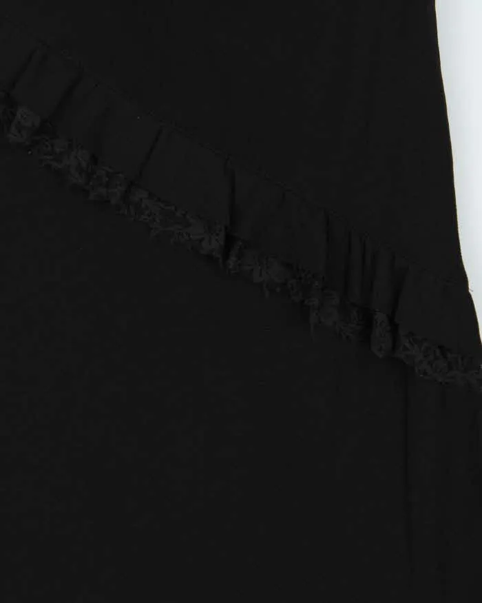 Vintage 90s 00s Quality Lace Trim Skirt - XS sold by Rokit product image thumbnail 4