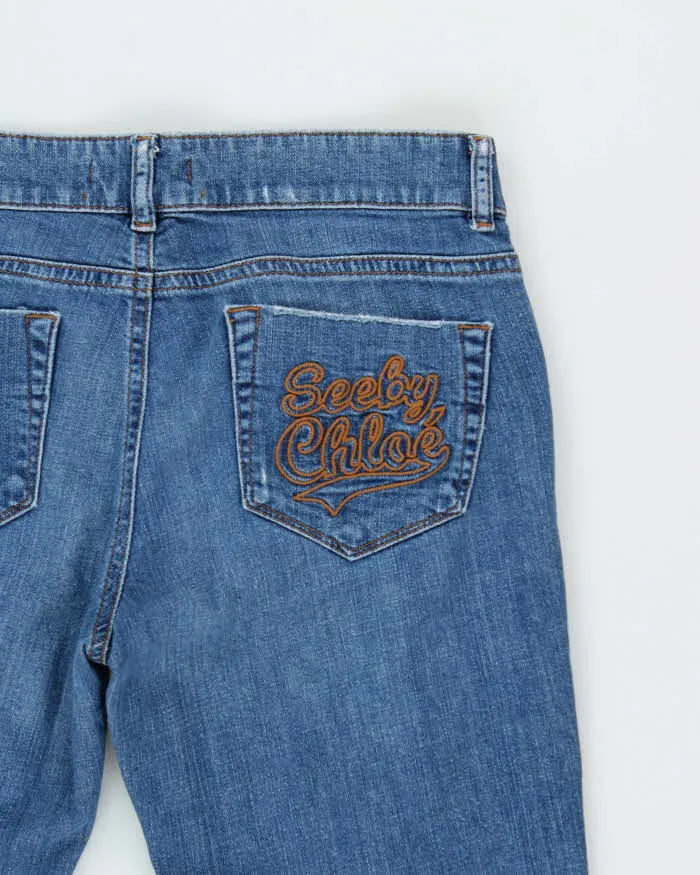 Vintage Women's Y2K 00s See By Chloe Bootcut Jeans - W30 L32 sold by Rokit product image thumbnail 4