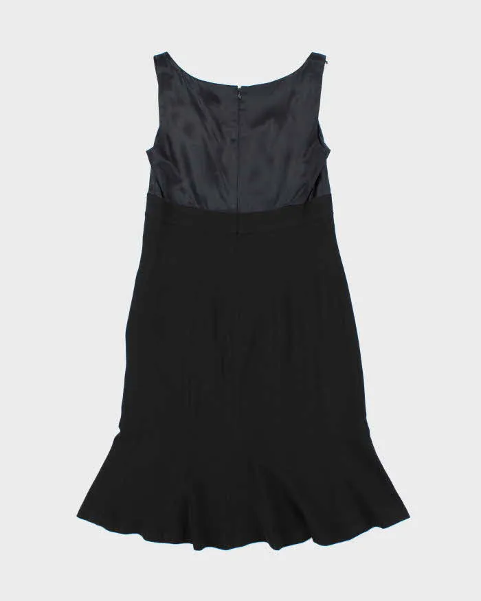 Vintage 1990s Women's Lauren Ralph Lauren Silk Detailed Knee Length Dress - S sold by Rokit product image thumbnail 2