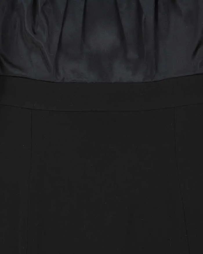 Vintage 1990s Women's Lauren Ralph Lauren Silk Detailed Knee Length Dress - S sold by Rokit product image thumbnail 4