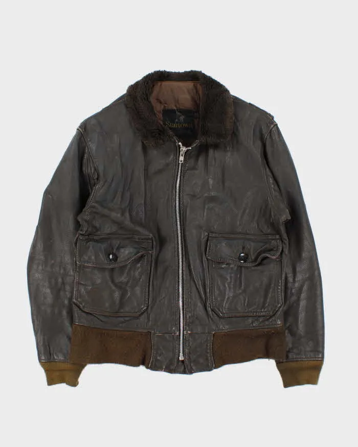 Vintage 60s Startown Leather Jacket - M sold by Rokit