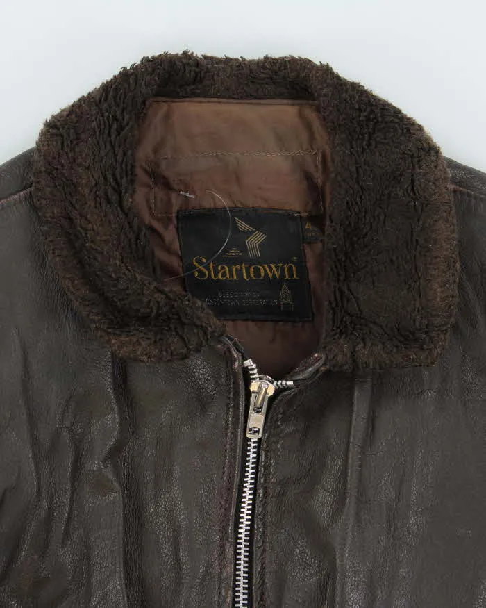 Vintage 60s Startown Leather Jacket - M sold by Rokit product image thumbnail 3