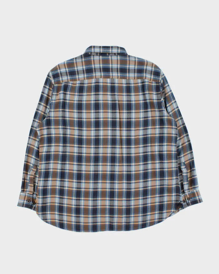 Vintage Pendleton Burnside Blue Cotton Flannel Shirt - XL sold by Rokit product image thumbnail 2