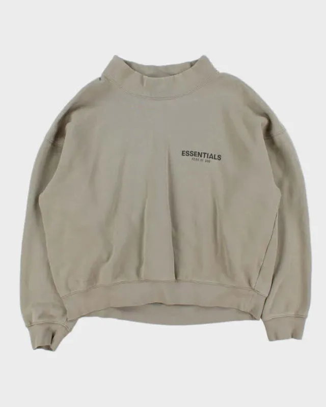 Essentials Fear Of God Sage Boxy Oversized Sweatshirt - M sold by Rokit