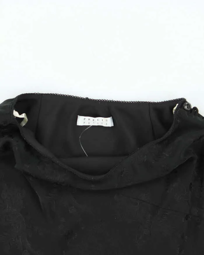 Vintage 90s Precis Floral Satin Skirt - XS sold by Rokit product image thumbnail 3