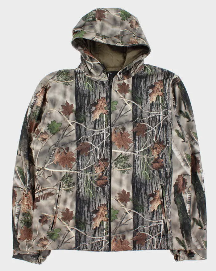 Vintage Ducks Unlimited Camouflage Hooded Oversized Jacket - L sold by Rokit