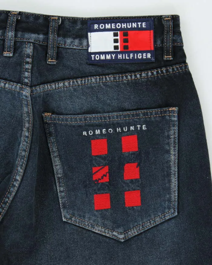 Tommy Hilfiger x Romeo Hunte Y2K Dark Wash Denim Wide Leg Jeans - W34 L29 sold by Rokit product image thumbnail 5