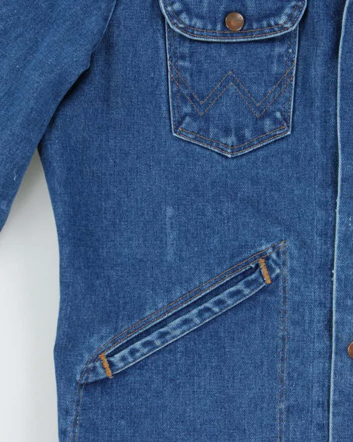 Vintage 80s Wrangler Denim Jacket - L sold by Rokit product image thumbnail 5