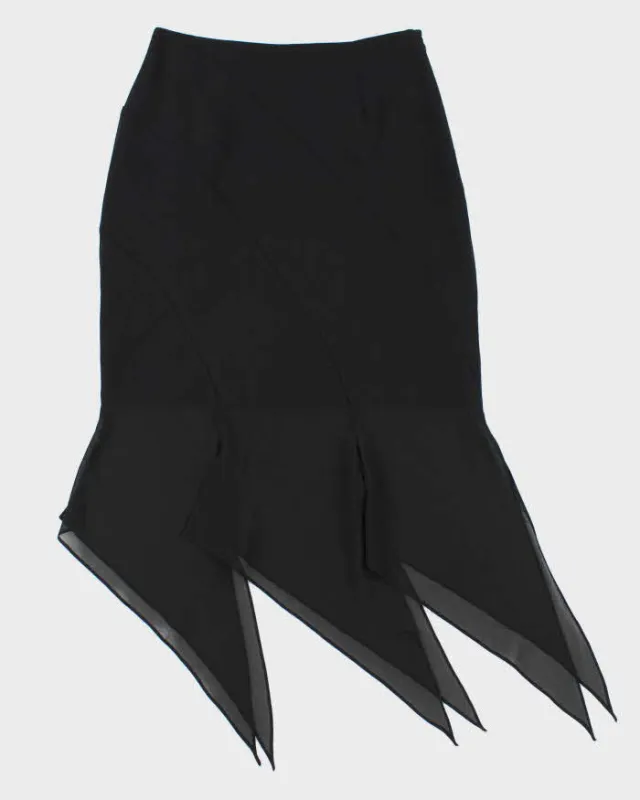 Vintage 90s Cartise Flowy Hem Skirt - XS sold by Rokit