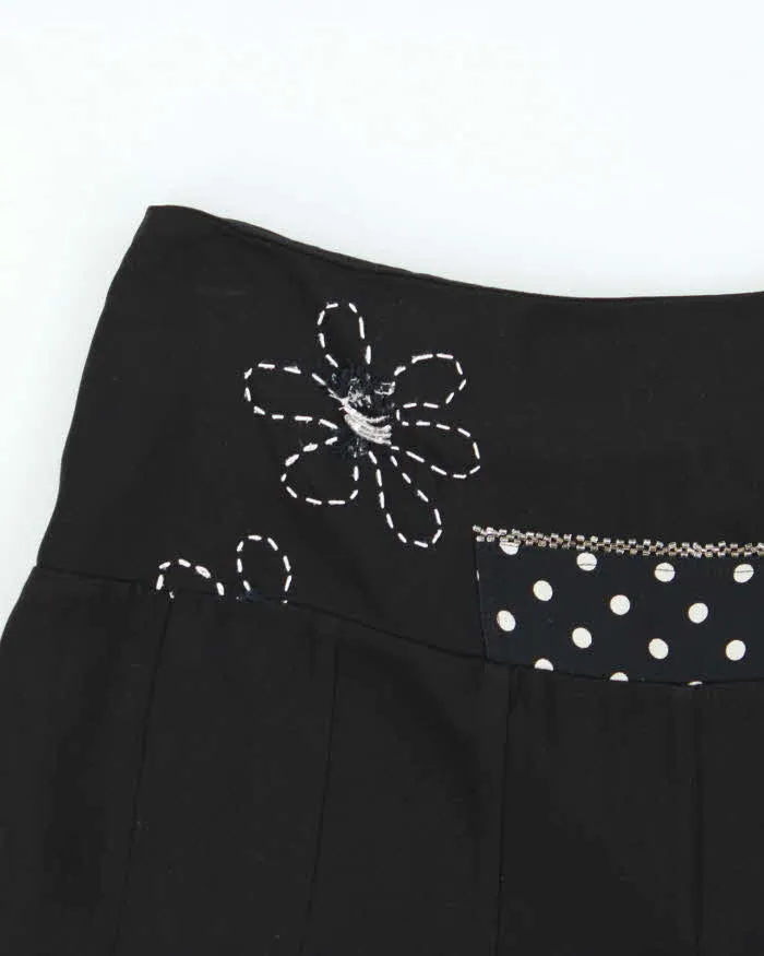 Vintage 90s Turan Polka Dot Beaded Skirt - S sold by Rokit product image thumbnail 4