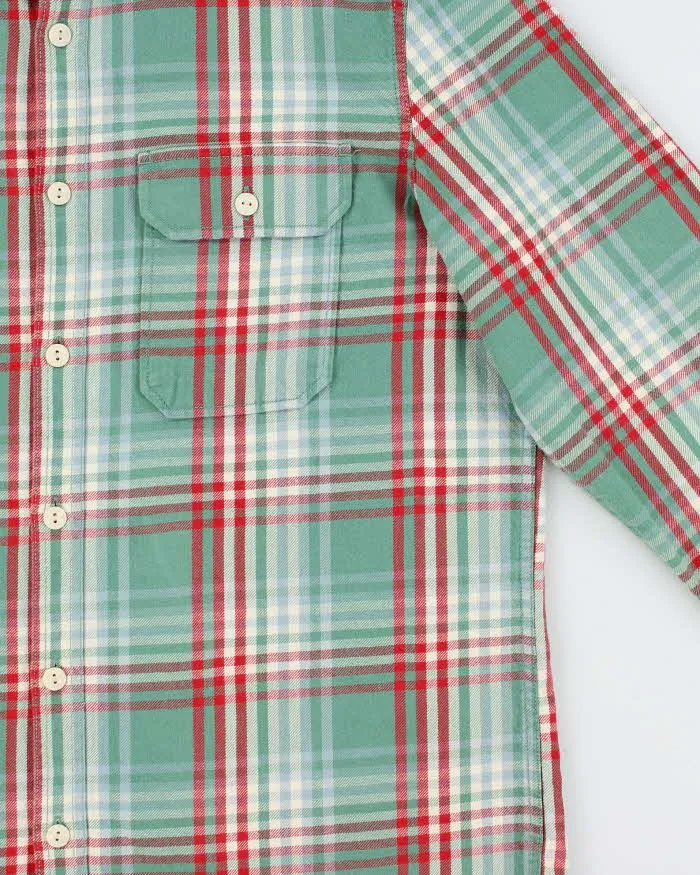 Vintage Eddie Bauer Thick Cotton Long Sleeve Flannel Shirt - L sold by Rokit product image thumbnail 3